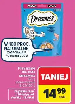 Carrefour Przysmaki dla kota DREAMIES oferta