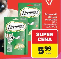 Carrefour Przysmaki dla kota DREAMIES oferta