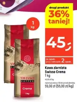 Dealz Kawa ziarnista Swisso Crema oferta
