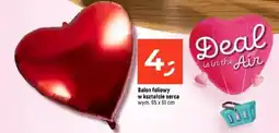 Dealz Balon foliowy w kształcie serca oferta