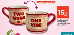Dealz Mozaikowy kubek walentynkowy z porcelany New Bone China oferta