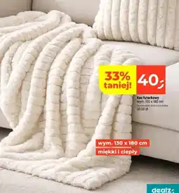 Dealz Koc futerkowy oferta