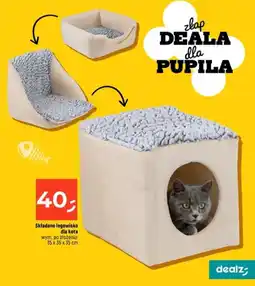 Dealz Składane legowisko dla kota oferta