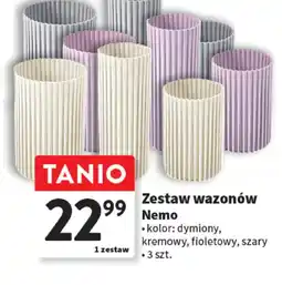 Intermarche Zestaw wazonów Nemo oferta
