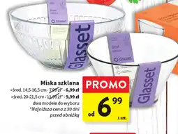 Intermarche Glasset Miska szklana oferta