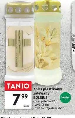 Intermarche Znicz plastikowy Bolsius oferta