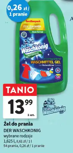 Intermarche Zel do prania Der Waschkönig oferta