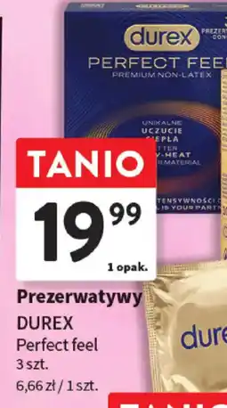 Intermarche Durex Prezerwatywy Perfect feel oferta