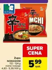 Carrefour Zupa shin ramyun Nongshim oferta