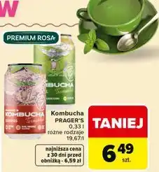 Carrefour Napój kombucha rooibos Prager's oferta