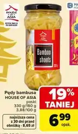 Carrefour Pędy bambusa w paseczkach House Of Asia oferta