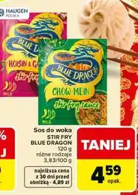 Carrefour Sos seczuański chow mein Blue Dragon oferta