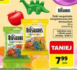 Carrefour Żelki słodkie Biosaurus oferta