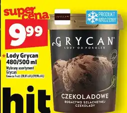 Topaz Lody Grycan 480/500 ml oferta