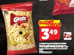 Topaz Chrupki kukurydziane lekko solone Gusto oferta