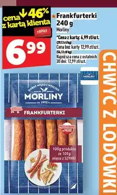 Topaz Frankfurterki oferta