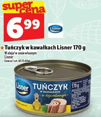 Topaz Tuńczyk w kawałkach Lisner oferta