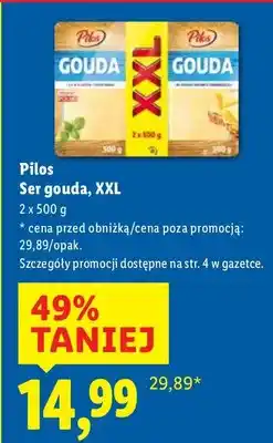 Lidl Ser gouda, XXL oferta