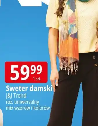 E.Leclerc Sweter damski J&J Trend oferta