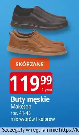 E.Leclerc Buty męskie Maketop oferta