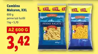 Makaron penne lub fusilli, XXL