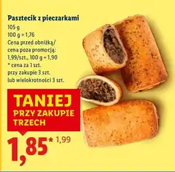 Lidl Pasztecik z pieczarkami oferta