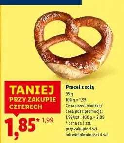 Lidl Precel z solą oferta