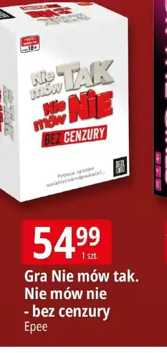 E.Leclerc Epee Gra Nie mów tak. Nie mów nie oferta