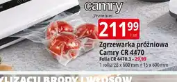 E.Leclerc Camry Zgrzewarka próżniowa CR 4470 oferta