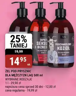 bi1 Żel pod prysznic dla mężczyzn laq oferta