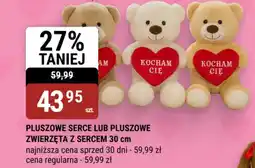 bi1 Pluszowe serce lub pluszowe zwierzęta z sercem 30 cm oferta