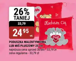 bi1 Poduszka walentynkowa lub miś pluszowy 25 cm oferta