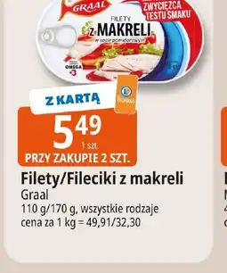 E.Leclerc Graal Filety/Fileciki z makreli oferta