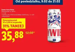 Lidl Żywiec Jasne Pełne (12 x 500 ml) oferta