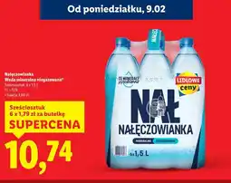 Lidl Nałęczowianka Woda mineralna niegazowana (6 x 1,5L) oferta