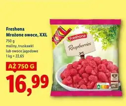 Lidl Freshona Mrożone owoce, XXL (maliny, truskawki lub owoce jagodowe) oferta