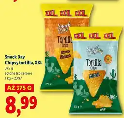 Lidl Snack Day Chipsy tortilla, XXL oferta