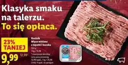 Lidl Rzeźnik Mięso mielone z łopatki i boczku oferta