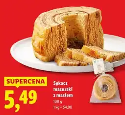 Lidl Sękacz mazurski z masłem oferta