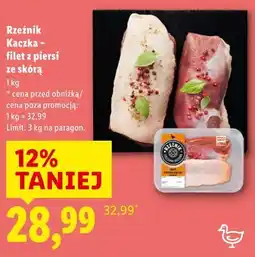Lidl Rzeźnik Kaczka – filet z piersi ze skórą oferta