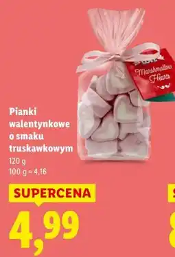 Lidl Pianki walentynkowe o smaku truskawkowym oferta