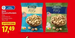 Lidl Alesto Pistacje kalifornijskie prażone bez soli/solone oferta