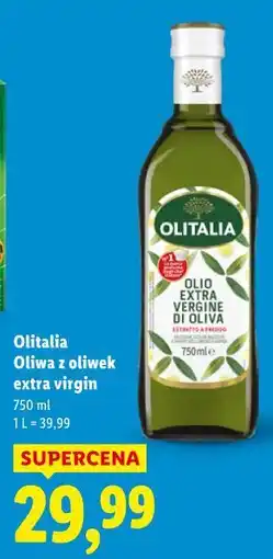 Lidl Olitalia Oliwa z oliwek extra virgin oferta