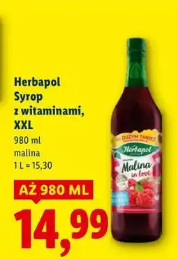 Lidl Herbapol Syrop z witaminami, XXL oferta