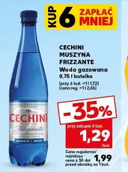 Kaufland CECHINI MUSZYNA FRIZZANTE Woda gazowana oferta