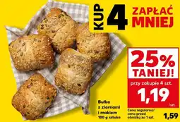 Kaufland Bułka z ziarnami i makiem oferta