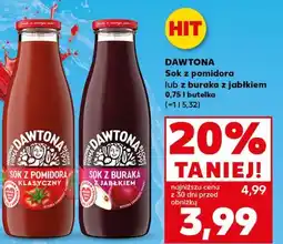 Kaufland DAWTONA Sok z pomidora lub z buraka z jabłkiem oferta