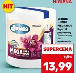 Kaufland Słonik Jumbo Mega1000 Ręcznik papierowy 2-warstwowy 1 szt oferta
