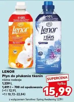 Kaufland Lenor Płyn do płukania tkanin 1,239 l - 1,490 l oferta