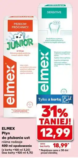 Kaufland Elmex płyn do płukania ust oferta